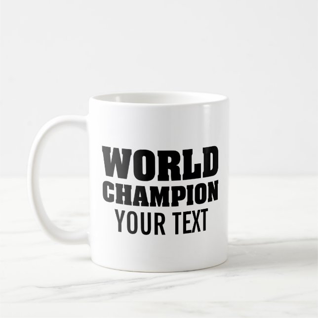 Taza De Café Campeón Mundial de Café Mug (Izquierda)