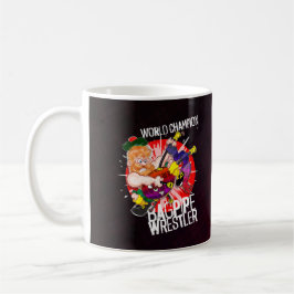 Taza De Café Campeón mundial de lucha contra la pipa