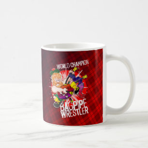 Taza De Café Campeón mundial de lucha contra la pipa