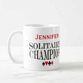 Taza De Café Campeón solitario personalizado