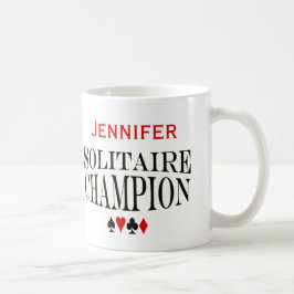 Taza De Café Campeón solitario personalizado