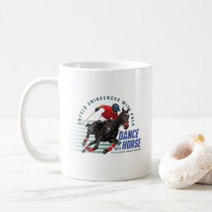 Taza De Café Campeonato de Polo Jinete de Equitación Baile con