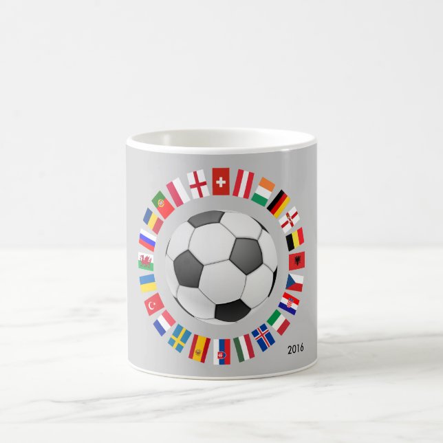 Taza De Café Campeonato Europeo de Fútbol 2016 (Centro)