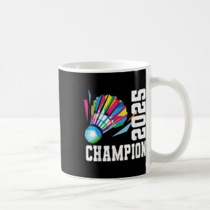 Taza De Café Campeonato Liga Titel Fan Badminton Top Sport Ve