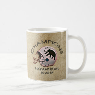 Taza De Café Campeonato Puq'aak de Bowl de la Universidad de Be