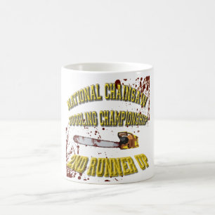 Taza De Café Campeonato que hace juegos malabares de la