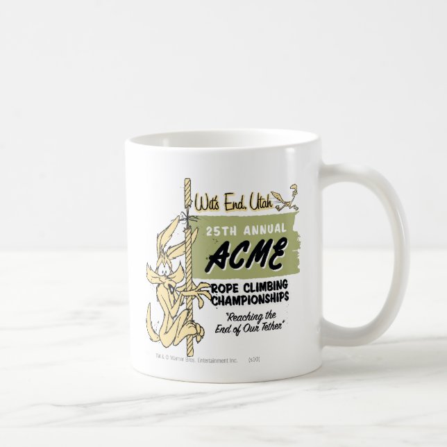 Taza De Café Campeonato WILE E. COYOTE™ de alpinistas (Derecha)