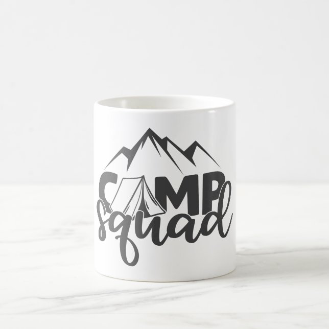 Taza De Café Campeonatos de citas de aventuras de Camp Squad Gu (Centro)