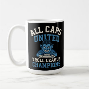 Taza De Café Campeones de la Liga Troll United
