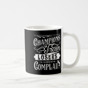 Taza De Café Campeones perdedores de trenes se quejan de la cit