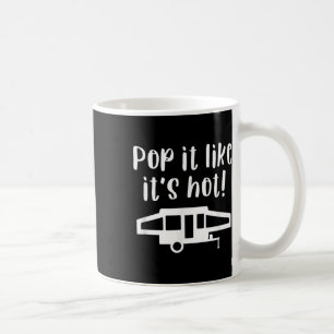 Taza De Café Camper emergente grupo familiar de camping coincid