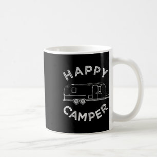 Taza De Café Camper feliz, Tee de caravana de camping retro