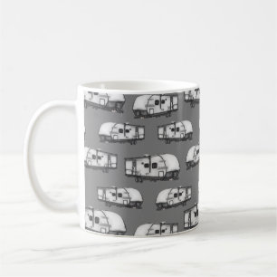 Taza De Café Campers - Café Gris Mug