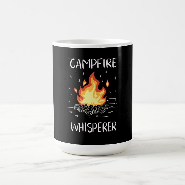 Taza De Café Campfire de campamento (Centro)
