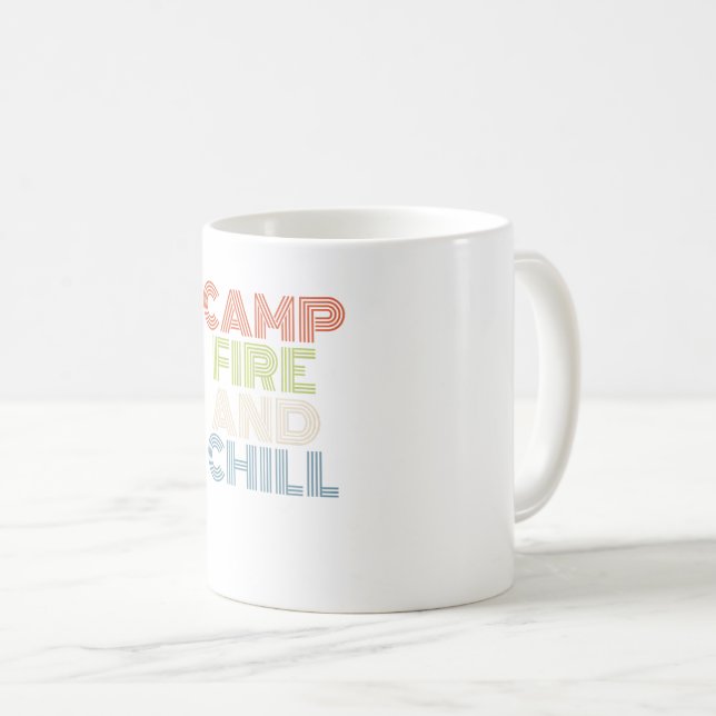 TAZA DE CAFÉ CAMPFIRE Y CHILL (Anverso derecho)