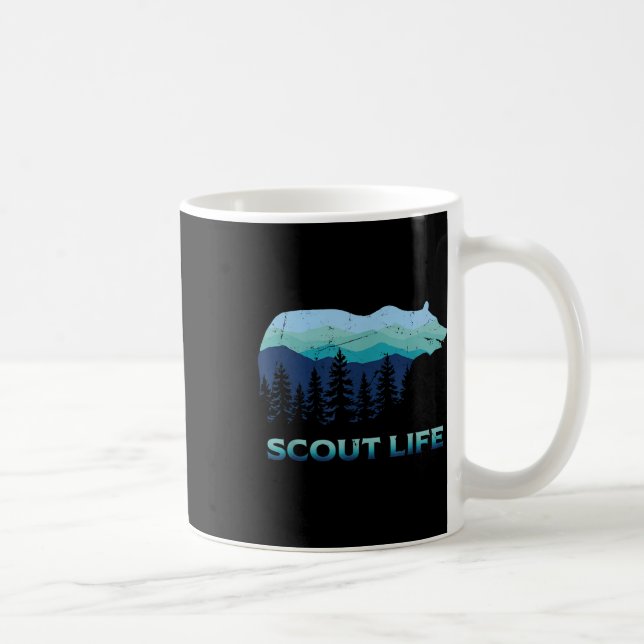 Taza De Café Camping al aire libre Scouts Senderismo Vida útil (Derecha)