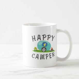 Taza De Café Camping - Camiseta Feliz Remolque de Camping