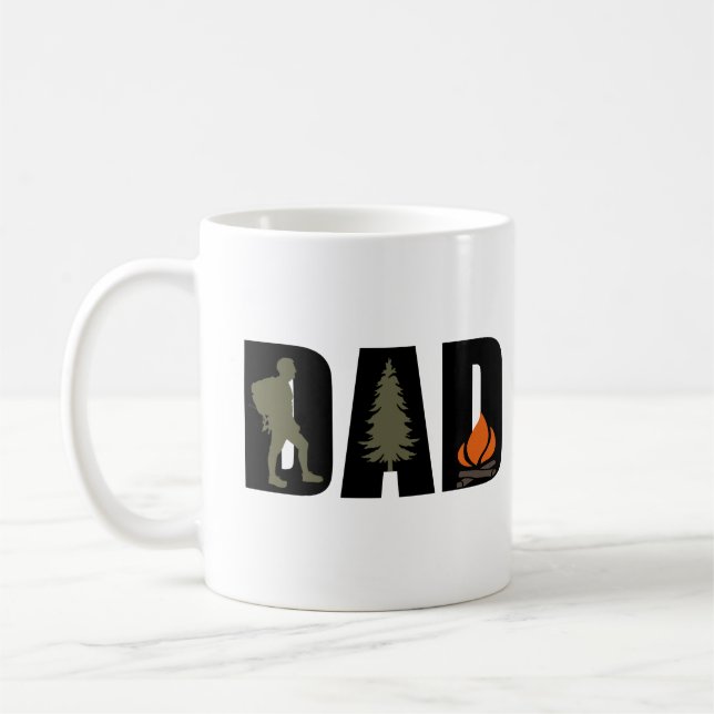 Taza De Café Camping camper y excursionismo (Izquierda)