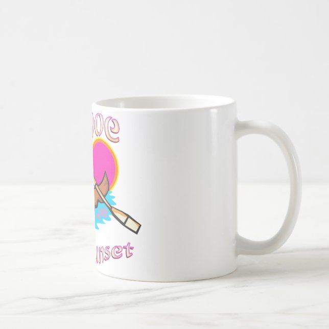 Taza De Café Camping Canoe (Derecha)