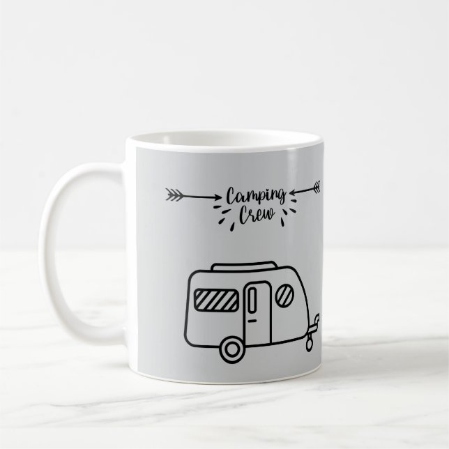 Taza De Café Camping crew (Izquierda)