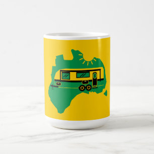 Taza De Café Camping de caravana australiana