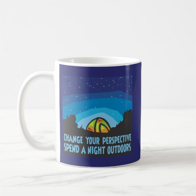 Taza De Café Camping de tiendas (Izquierda)