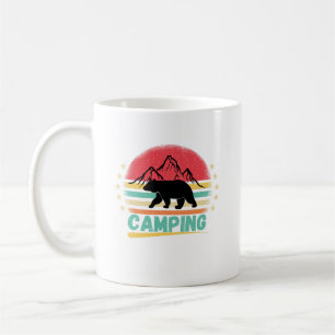 Taza De Café Camping divertida, Camping Vibes