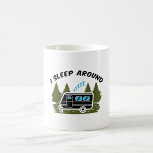 Taza De Café Camping - Duermo Alrededor