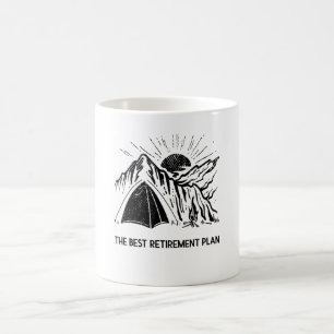 Taza De Café Camping Es Mi Camping Retirado Del Plan De Jubilac