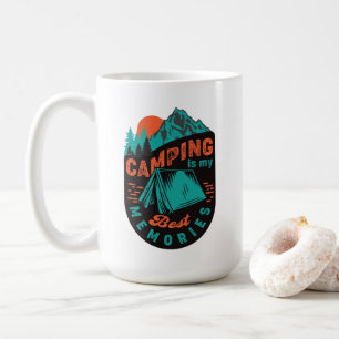 Taza De Café Camping es mi mejor Recuerdos