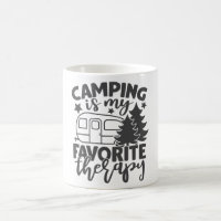 Camping Es Mi Terapia Favorita Diciendo Graciosame