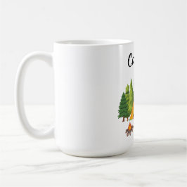 Taza De Café Camping es mi terapia linda