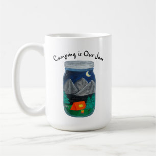 Taza De Café Camping es nuestra carpa de vapor y montañas en Ja
