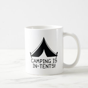 Taza De Café ¡Camping Está En Las Carpas!