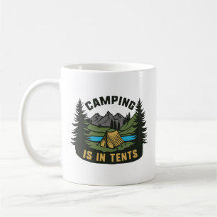 Taza De Café Camping Está En Las Tiendas