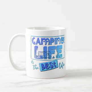 Taza De Café Camping Leben ist das beste Leben 