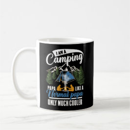 Taza De Café Camping Papa moderno