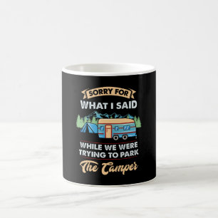 Taza De Café Camping - Perdón Por Lo Que Dije