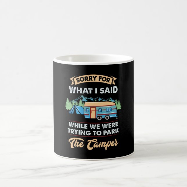 Taza De Café Camping - Perdón Por Lo Que Dije (Centro)