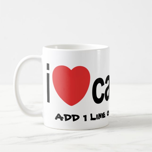 Taza De Café Camping personalizado (Izquierda)