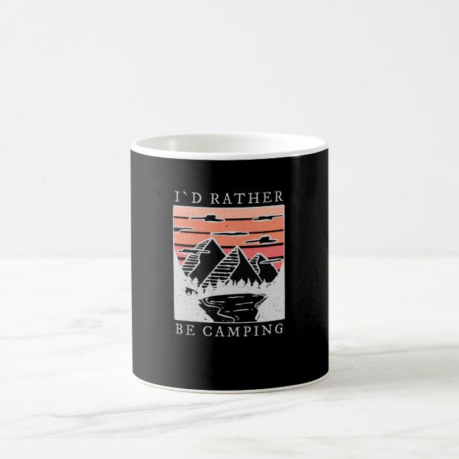 Taza De Café Camping - Preferiría Camping (Centro)