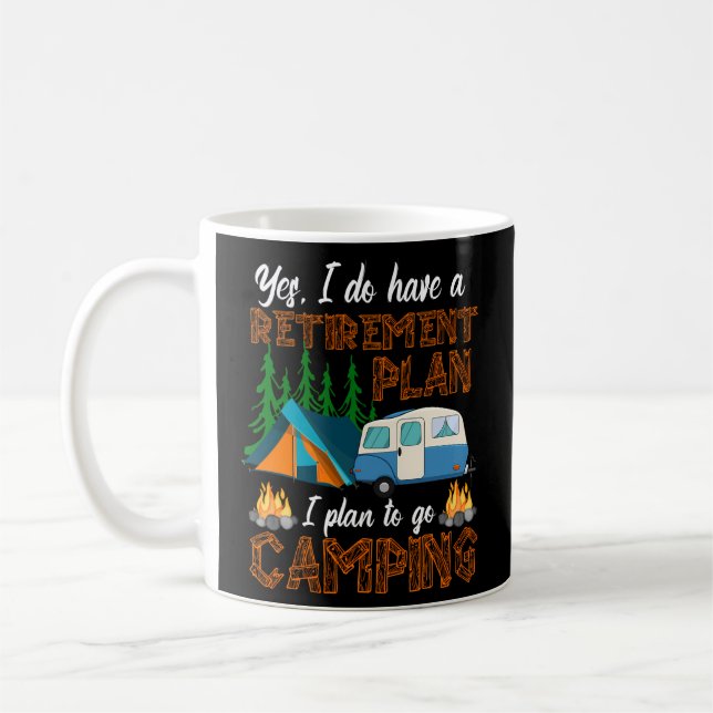 Taza De Café Camping Rv Caravana al aire libre (Izquierda)