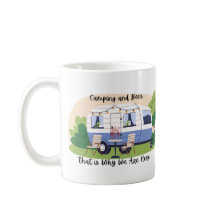 Camping y cerveza en un