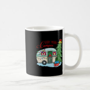 Taza De Café Campista de Navidad muy alegre Santa Campista Camp