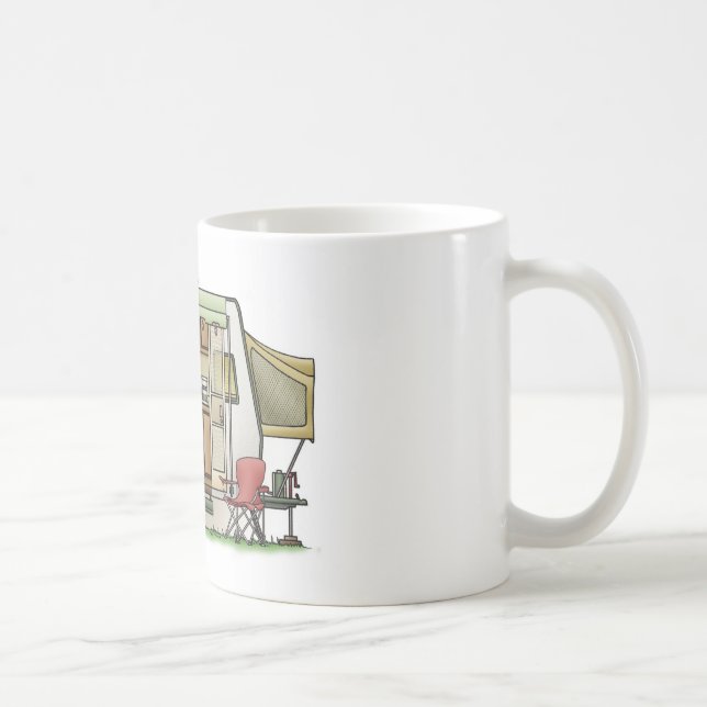 Taza De Café Campista extensible del remolque de Hybred (Derecha)