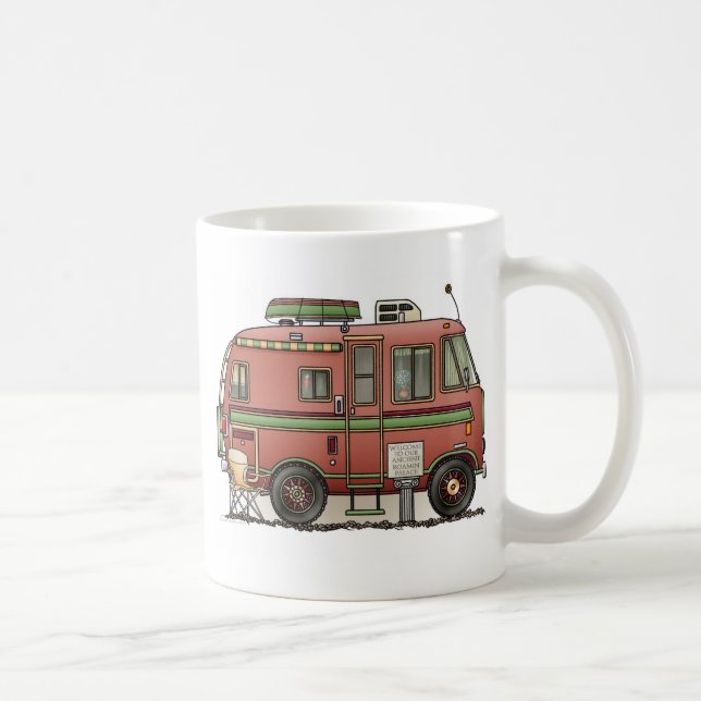 Taza De Café Campista rv de la autocaravana de Travco (Derecha)