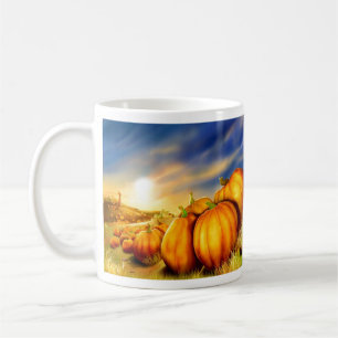 Taza De Café Campo de calabaza