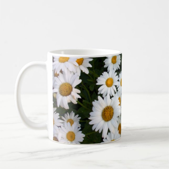 Taza De Café Campo de Daisies Mug (Izquierda)