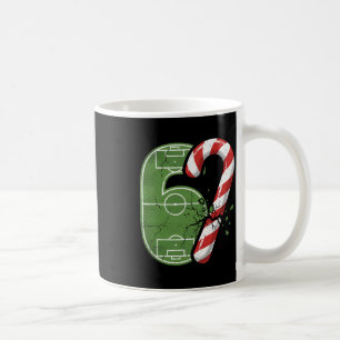 Taza De Café Campo de fútbol de caramelo 67 agrietado divertido