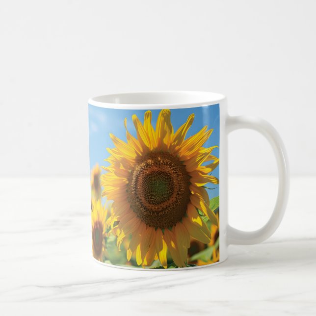 Taza De Café Campo de girasol (Derecha)